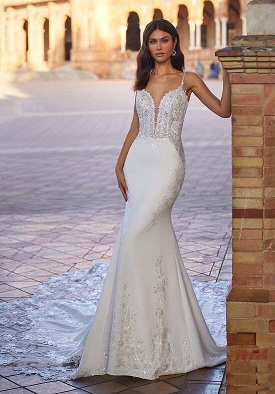 Val Stefani Carolina Mermaid Wedding Dress - 1