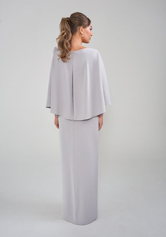 Jade Couture Mother of the Bride by Jasmine K288006 Silver Mother Of The Bride Dress - 3