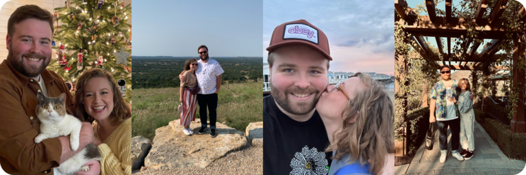 Caitlin & Tim Home Page Banner
