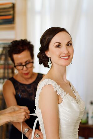 Bride Getting Ready