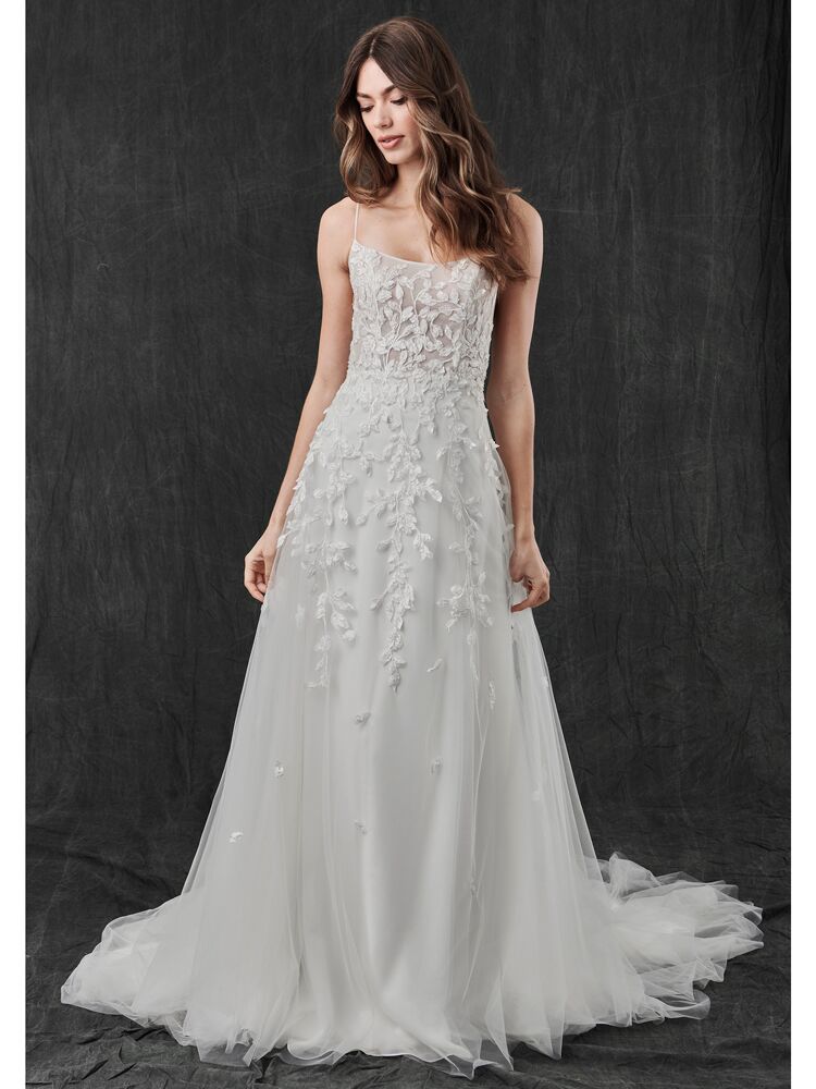 Kelly Faetanini tulle A-line wedding dress