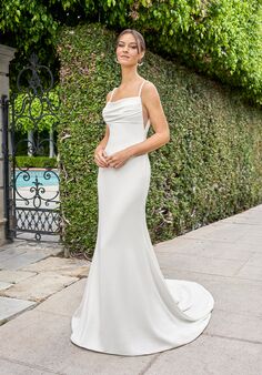 Jasmine Couture BRIDGET Fit-and-Flare Wedding Dress