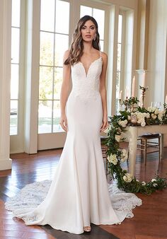 Sincerity Bridal 44293 Fit-and-Flare Wedding Dress