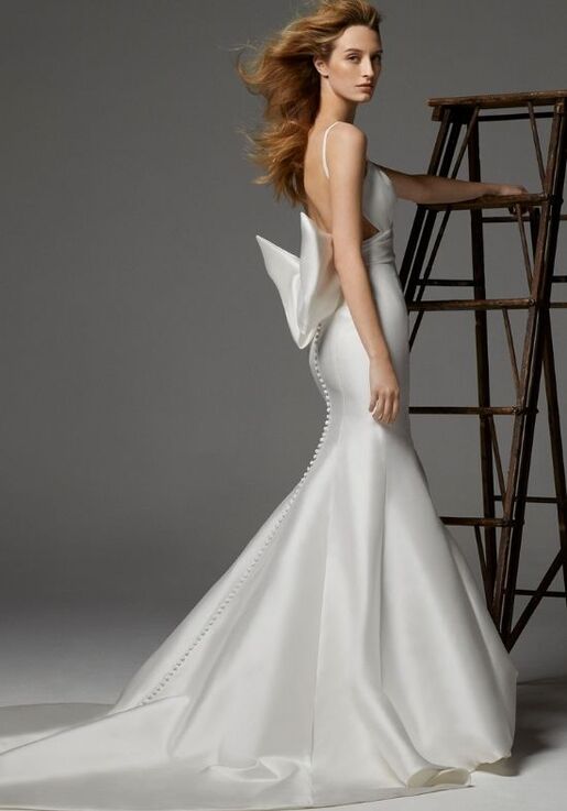 INES DI SANTO Spring 2023 - Carina Trumpet Wedding Dress - 2