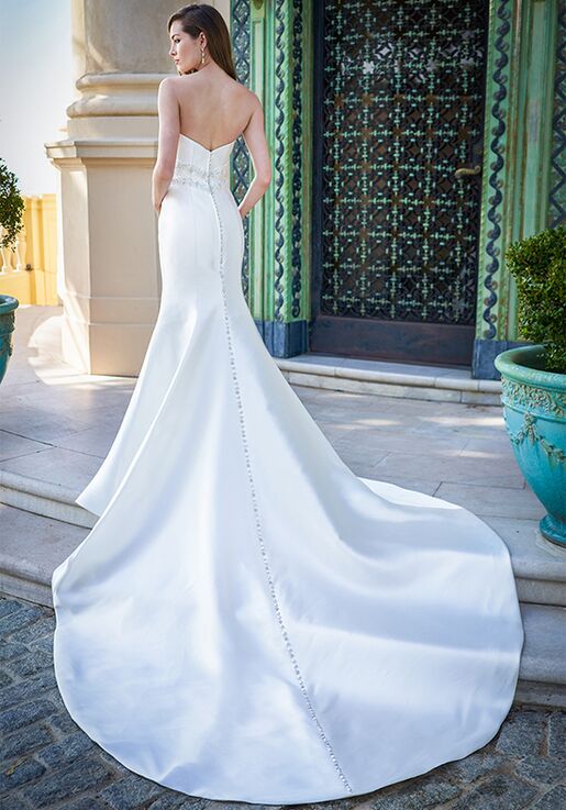 Jasmine Couture T222051 Mermaid Wedding Dress - 3