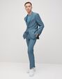 Suit Shop Men's Light Blue Suit Tuxedo - thumbnail - 2