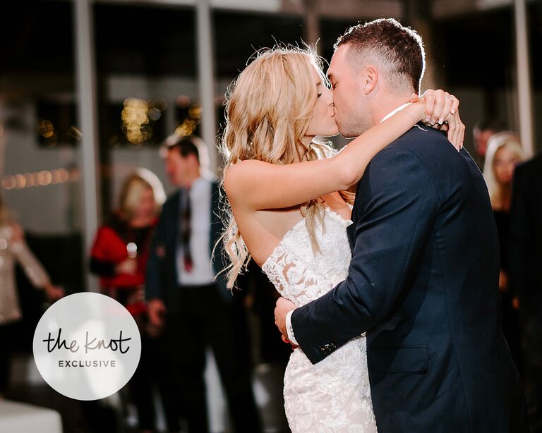 alex bregman wedding first dance kiss