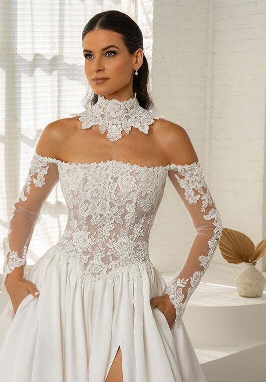 KITTY CHEN RENATA, H2637 Ball Gown Wedding Dress - 2