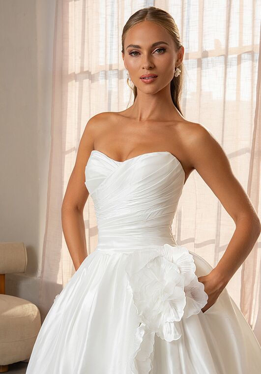 KITTY CHEN INDIGO, H2642 Ball Gown Wedding Dress - 2