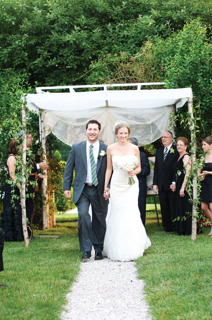 The Bride Erin Grosman, 28, a graphic designer for Charles Products Inc. The Groom Bryan Friedman, 30, a director of business development at Supreme Aluminum Products The Date June 18  Erin and Bryan crafted their wedding around a palette of chartreuse, yellow, gray and white. As she's a designer, Erin made many of the details herself for a uniquely personalized day.