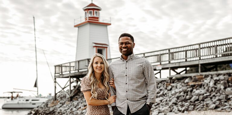 Amber & James Home Page Banner