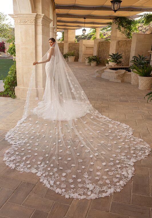 KITTY CHEN ADELAIDE, H2519 Fit-and-Flare Wedding Dress - 4