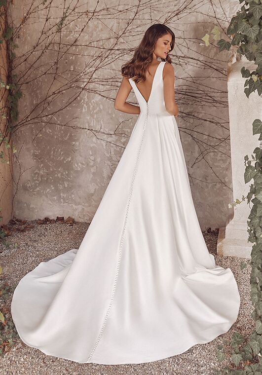 Justin Alexander April A-Line Wedding Dress - 3