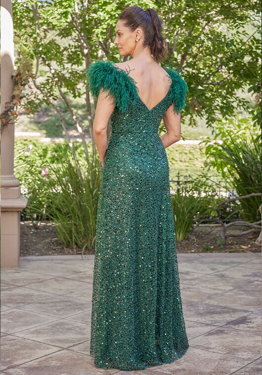 Jade Couture Mother of the Bride by Jasmine K258024 Green Mother Of The Bride Dress - 3