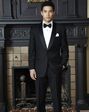 BLACKTIE LONDON Black Wedding Tuxedo Black Tuxedo - thumbnail - 4