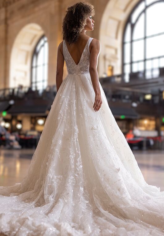 Martina Liana Luxe LE1203 A-Line Wedding Dress - 4