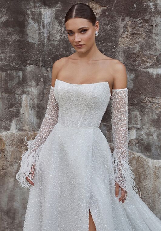 Calla Blanche 124122 Tamzin A-Line Wedding Dress - 4