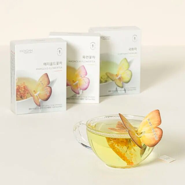 paper butterfly tea 
