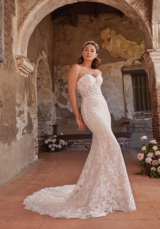 Casablanca Bridal 2474 Magnolia Sheath Wedding Dress - 1