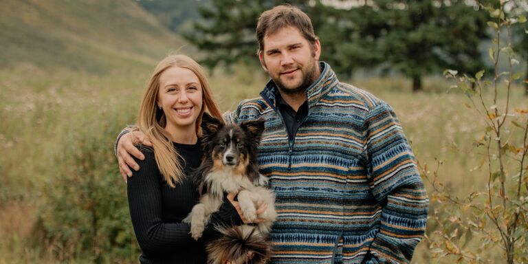 Chloe & Matt Home Page Banner