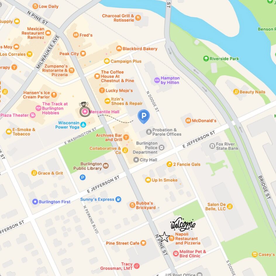 Picture of Map of Burlington
