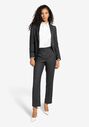 Generation Tux Women's Charcoal Suit Pantsuits and Separates Wedding Dress - thumbnail - 1