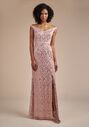 Belsoie Bridesmaids by Jasmine L224061 Off the Shoulder Bridesmaid Dress - thumbnail - 1