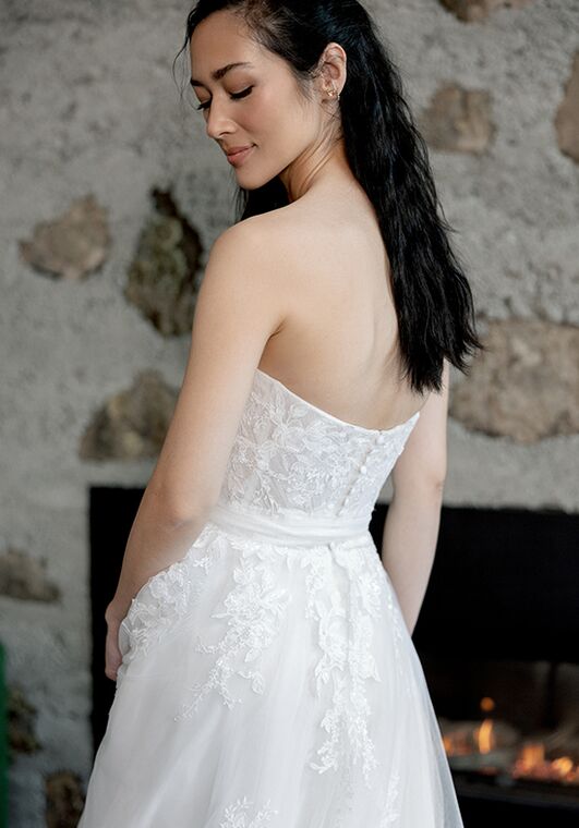 Adore by Justin Alexander Chessa A-Line Wedding Dress - 3