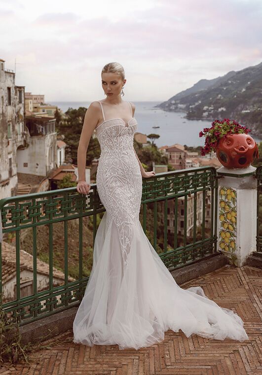 Amalfi Passion collection by Ricca Sposa Silvia 24-004 Fit-and-Flare Wedding Dress - 3