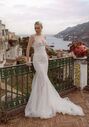 Amalfi Passion collection by Ricca Sposa Silvia 24-004 Fit-and-Flare Wedding Dress - thumbnail - 3