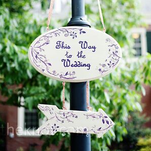 Vintage Wedding Sign