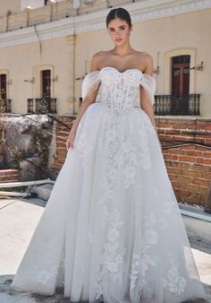L'amour by Calla Blanche LA25253 Annelia Ball Gown Wedding Dress