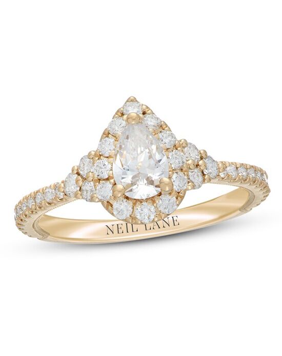 Kay Jewelers Vintage Pear Cut Engagement Ring - 1