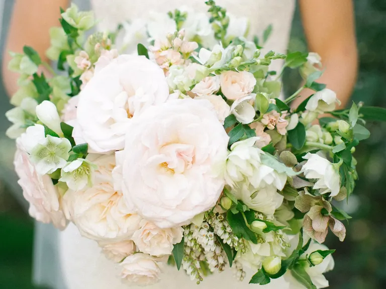 Blushing Bridal Bouquet
