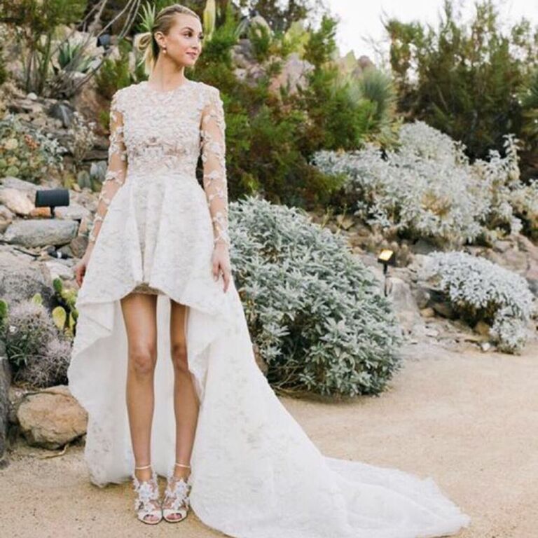 Whitney Port's wedding dress