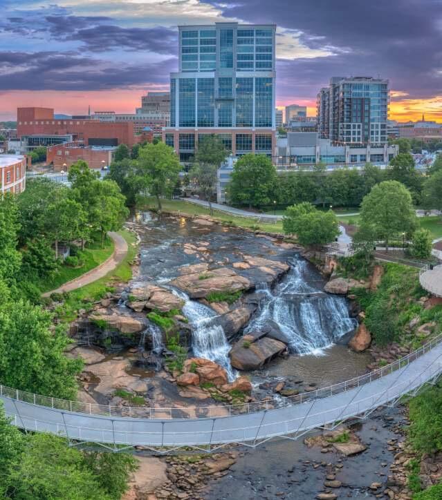 Picture of Downtown Greenville Sc