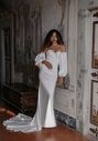 Abella Nava Sheath Wedding Dress - thumbnail - 3