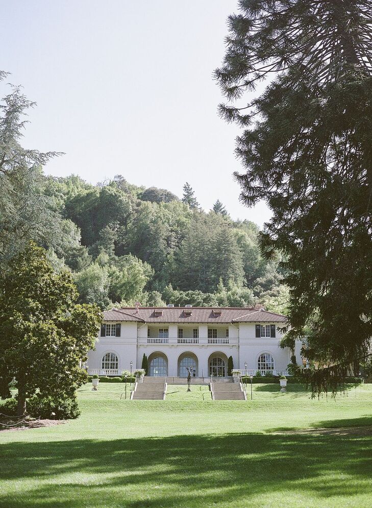 Wedding at Montalvo Arts Center in Saratoga, California
