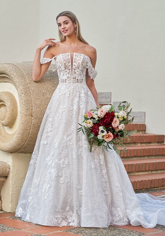 Jasmine Couture Scarlett A-Line Wedding Dress - 1