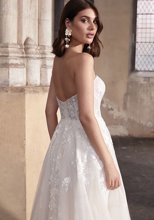 Adore by Justin Alexander Sabine A-Line Wedding Dress - 2