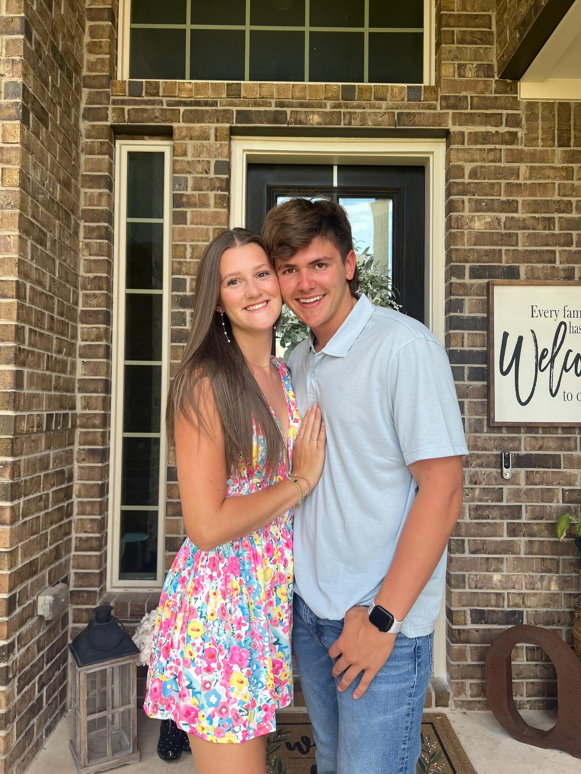 Our two-year anniversary date!