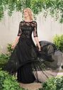 Jade Mother of the Bride by Jasmine J195014 Black Mother Of The Bride Dress - thumbnail - 3