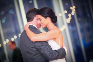 Romantic Classic Bridal Bun Updo