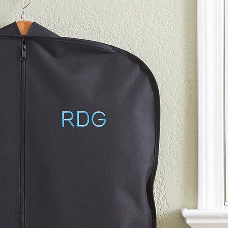 Customized garment bag from Personalization Mall