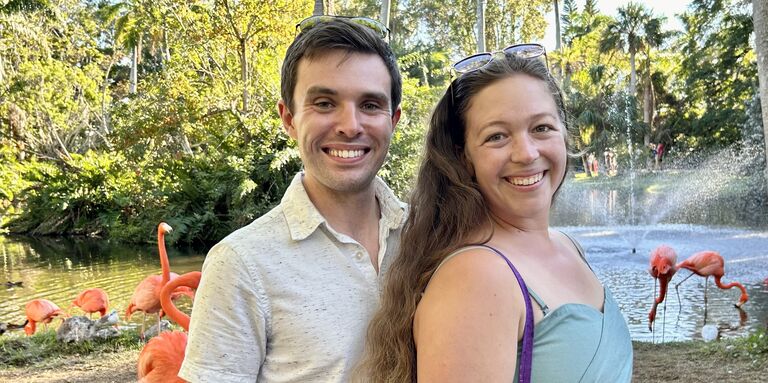 Sarah & Nathan Home Page Banner