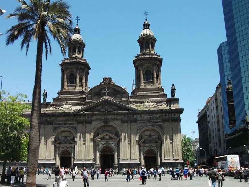 Picture of Plaza de Armas of Santiago de Chile