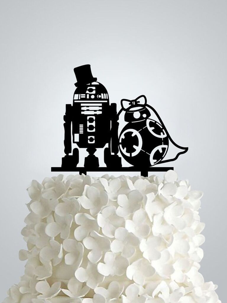 star wars cake topper