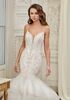 Val Stefani Heart Mermaid Wedding Dress - thumbnail - 3