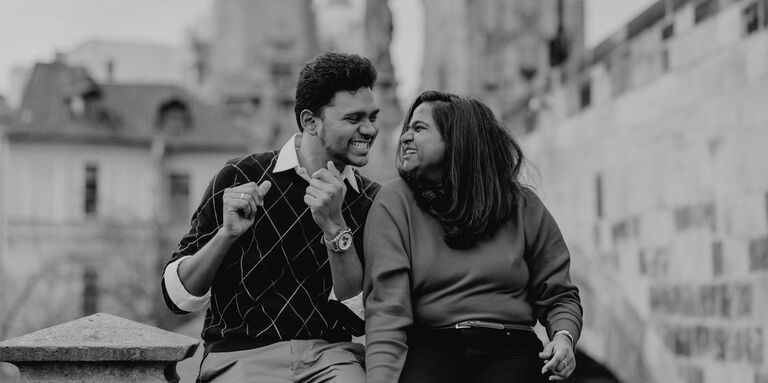 Aravind & Abika Home Page Banner