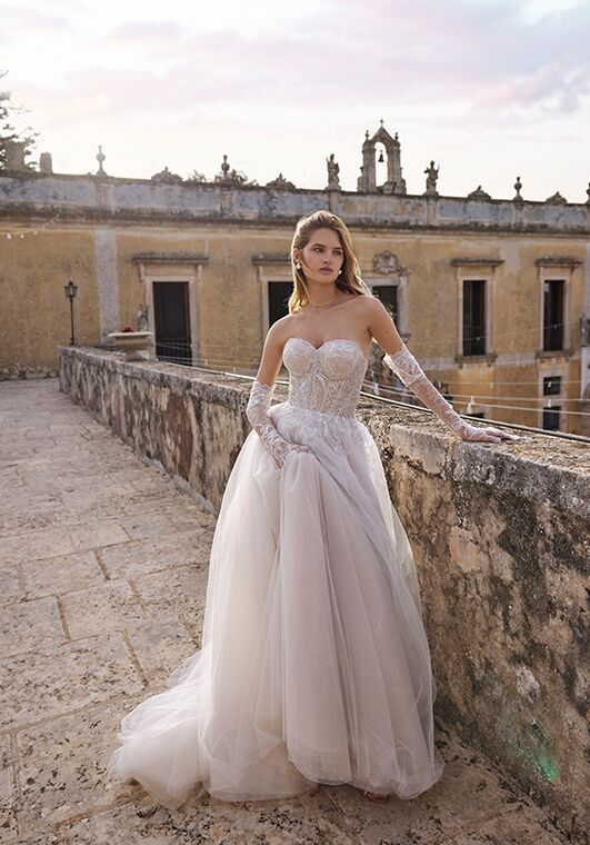 Dance of Puglia by LOVE by Ricca Sposa 25-003(2) Brigitta A-Line Wedding Dress - 3